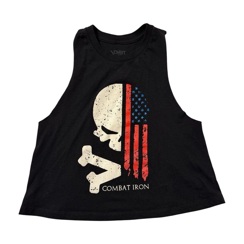 Combat Iron Crop tank Top size Small